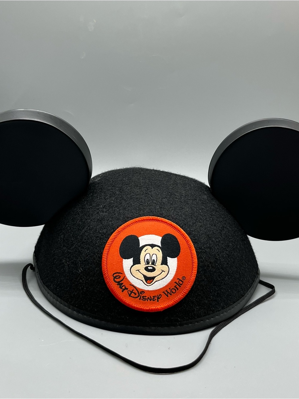 Walt Disney World Mickey Mouse Black Felt Hat Ears Disney Parks Hat